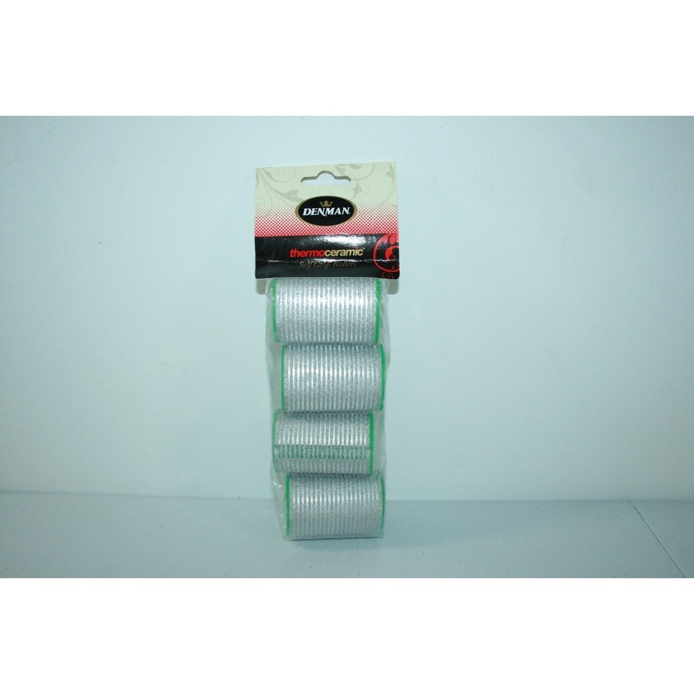 NEW Denman Thermoceramic‎ Self Grip Extra Large Hair Rollers 4 Rolls